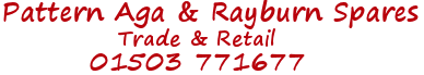 (image for) Agafix Spares - Discount Aga Range Cooker and Rayburn Range Cooker Spares on the web.