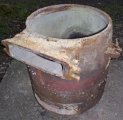 Used Outer Barrel for Solid Fuel Aga range cookers