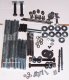 Tray Set (Nuts, Bolts & Support Rods) for Oil or Gas Deluxe Post 74