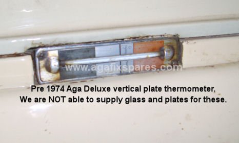 (image for) Thermometer glass and front data plate No5 ONLY for Deluxe - Click Image to Close
