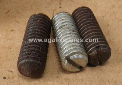 (image for) Used Aga range cooker Top Oven Height Adjuster Screws - Set of 3 - Click Image to Close