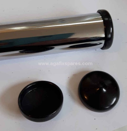 (image for) Towel Rail End Caps for Aga Range Cookers - 1 Pair - Click Image to Close