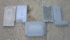 5 Lower firebrick set for Rayburn Royal Right Hand Oven