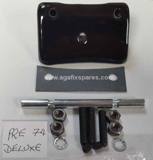 (image for) Hinge Lid Block for Pre 74 Deluxe Aga Range Cooker (Complete with Pin) - Click Image to Close