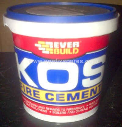 (image for) Fire Cement - Black - 1kg - Tested to 1400oC - Click Image to Close
