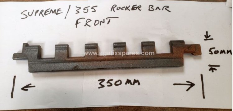 (image for) Front Cast Iron Rocker Bar that fits the Rayburn Supreme, Nouvelle and 355 - Click Image to Close