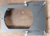 Oil Burner Base Plate for Aga Range Cooker to Oil 6 inch Conversions