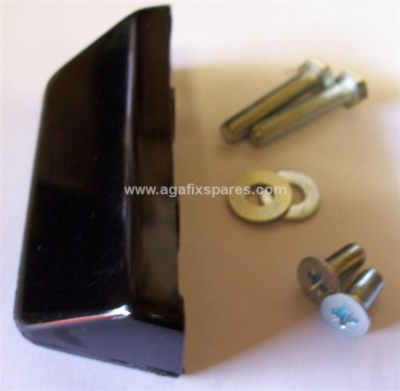 (image for) Rayburn Black Bakelite Door Handles C/W with Screws & Washers - Click Image to Close