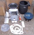 Complete Dropped Ash Pit Conversion Kit for the Aga Deluxe range cooker