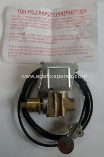 (image for) Teddington Gas Valve for early Aga range cookers (See pictures to identify) - Click Image to Close